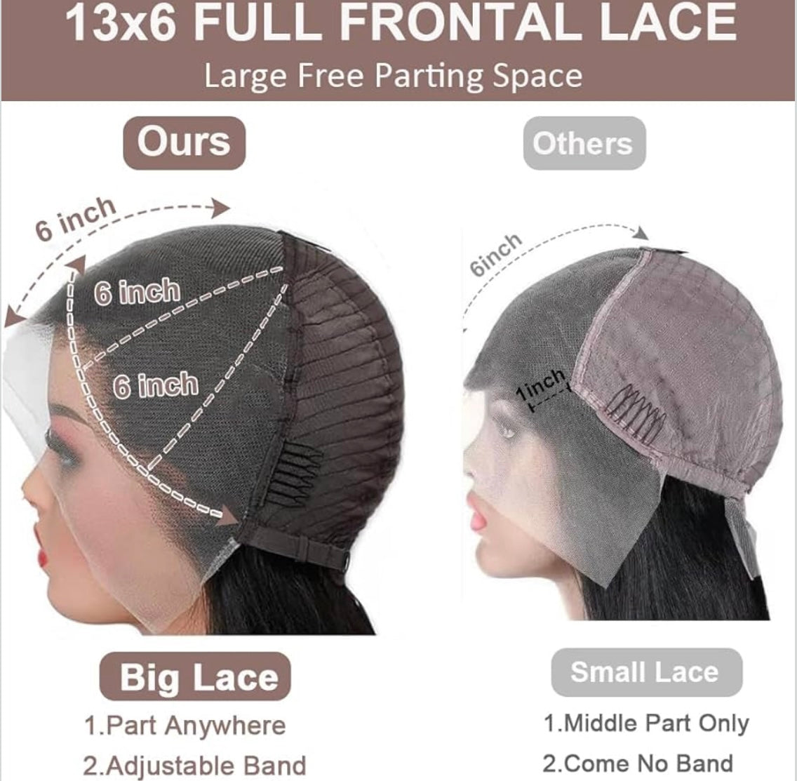 BINE LUXURY 13x6 HD Transparent Lace Front Wigs Human Hair 200 Density Full Frontal Deep Wave Lace Front Wigs Real Human Hair Wigs Pre Plucked Wigs