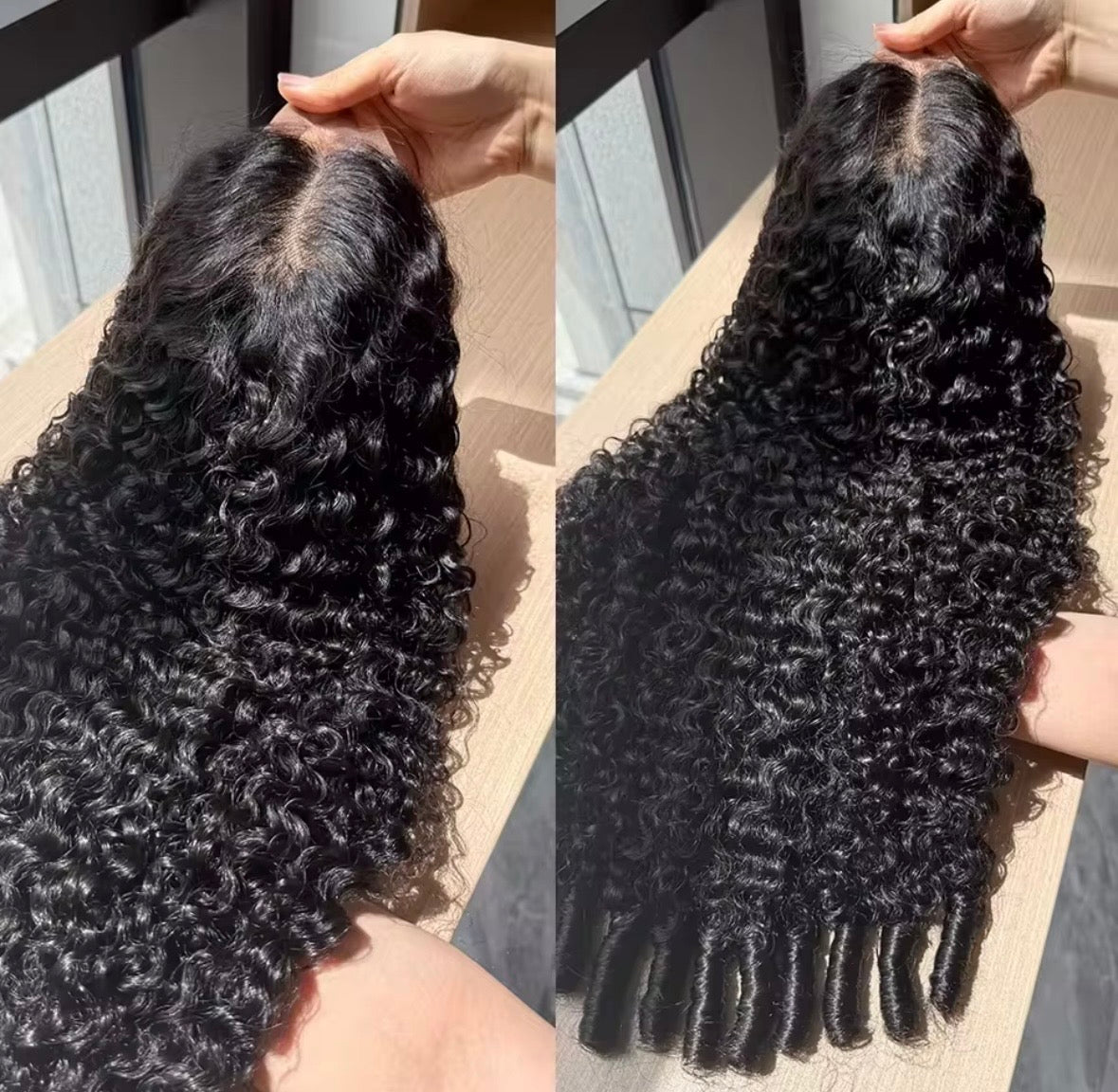 BINE LUXURY 13x6 Full Lace Frontal Wig Burmese Curly Wig Human Hair HD Transparent Lace with Spiral Curls End Pre Plucked 15A Burmese Virgin Human Hair