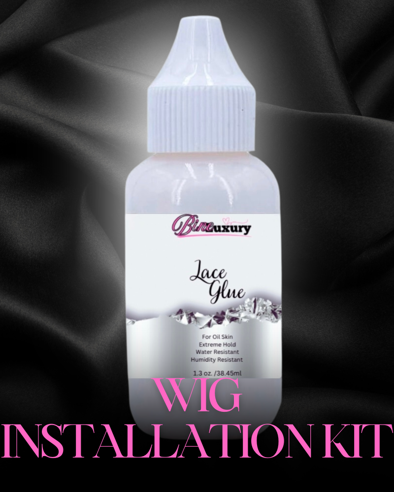KIT WIG INSTALLATION, LIP KIT, LASHES EXTENSIONS KIT