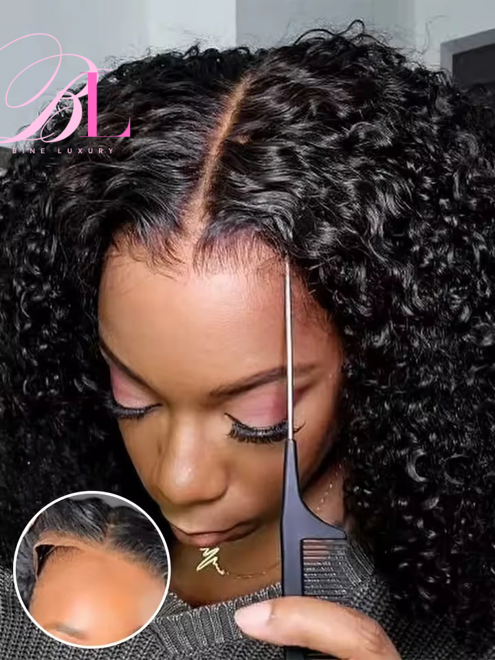 BINE LUXURY Wear & Go Glueless wig Human Hair