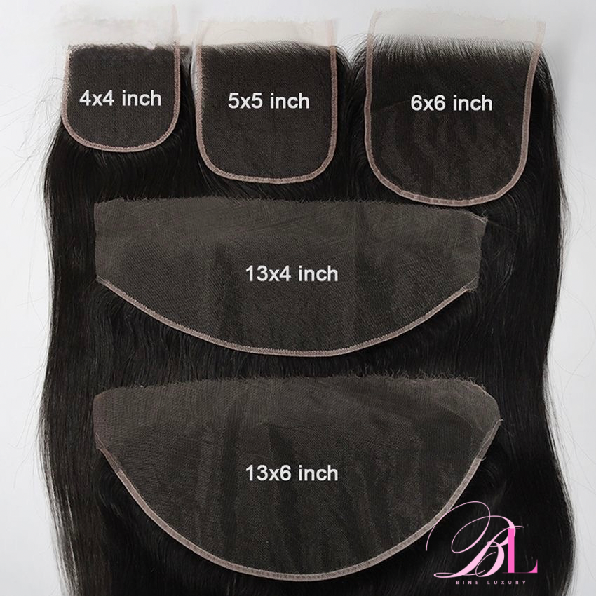BINE LUXURY HD Lace 13x6 (Kinky Straight) full frontal HD Lace Raw Hair  Wig Human Hair 180 Density